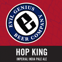 Evil Genius Hop King label