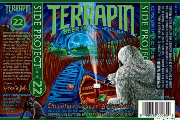 Terrapin Moonray beer label