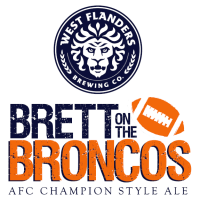 West Flanders Brett on the Broncos AFC Champion Style Ale