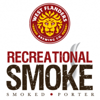 West Flanders Recreational Smoke Smoked Porter label