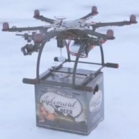 lakemaid beer drone