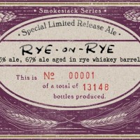 boulevard rye on rye beer label
