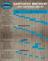 sawtooth 2014 tap room Line-up 2