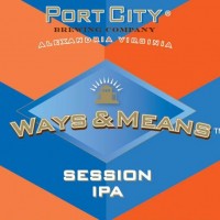 Port City Ways and Means Session IPA