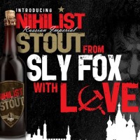 sly fox nihilist bottle art