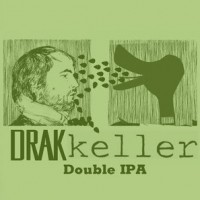 Drakkeller Double IPA label
