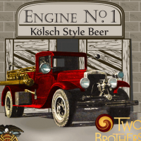 two brothers engine no .1 label