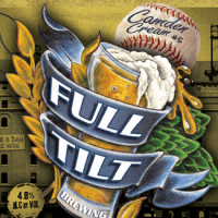 full tilt camden cream ale label