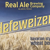 real ale hefeweizen label