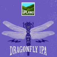 upland dragonfly ipa label