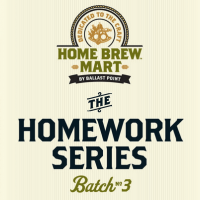 Ballast Point Homework Series Batch #3 English IPA label