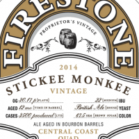 Firestone Walker Stickee Monkee Bourbon Barrel-Aged Central Coast Quad