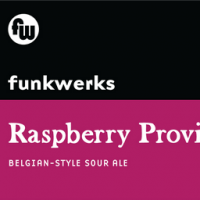 Funkwerks Raspberry Provincial Belgian Sour Ale