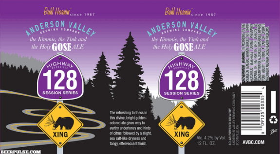 Anderson Valley The Kimmie The Yink and The Holy Gose Ale
