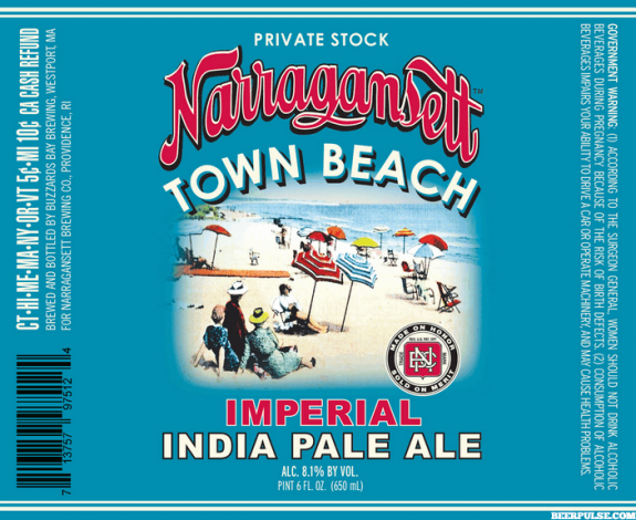 Narragansett Town Beach Imperial IPA