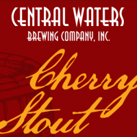 Central Waters Cherry Stout Aged in Bourbon Barrels