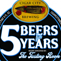 Cigar City 5 Beers for 5 Years Florida Weisse