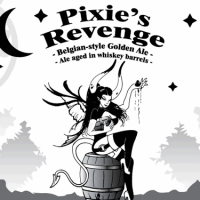 Free Will Pixie's Revenge Whiskey Barrel-Aged Belgian Golden Ale