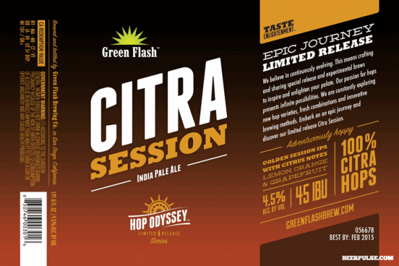 Green Flash Citra Session IPA