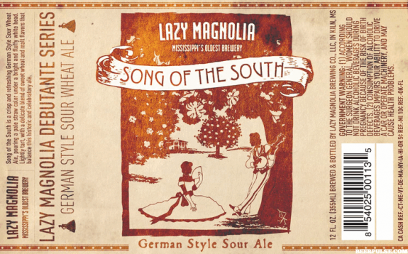 Lazy Magnolia Song of the South German Sour Ale