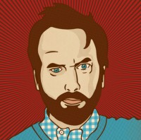 The Tom Green Beer! label