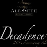 AleSmith Decadence 2014 Wheat Wine