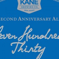Kane Seven Hundred Thirty Second Anniversary Ale