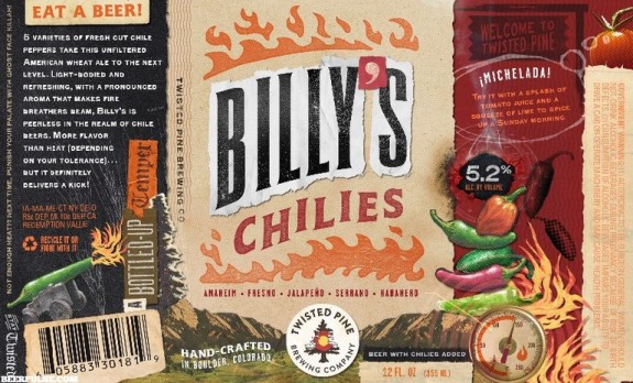 Twisted Pine Billy's Chilies Ale