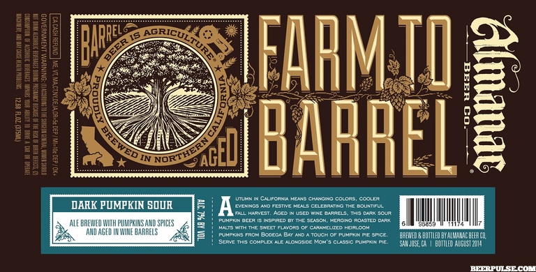 Almanac Dark Pumpkin Sour