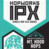 Hopworks (HUB) IPX Single Hop Mt. Hood Ale