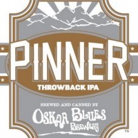 Oskar Blues Pinner Throwback IPA label BeerPulse