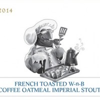 Terrapin French Toasted W-n-B Coffee Oatmeal Imperial Stout label BeerPulse