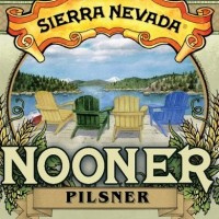 Sierra Nevada Nooner Pilsner label BeerPulse