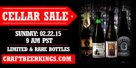 Craft Beer Kings Cellar Sale banner