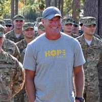 Brett Favre creative commons US Army