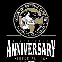 Coronado Nineteenth Anniversary Imperial IPA label BeerPulse