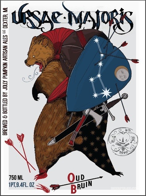 Jolly Pumpkin Ursae Majoris label BeerPulse