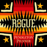 Rogue Pendleton Pilsner label BeerPulse