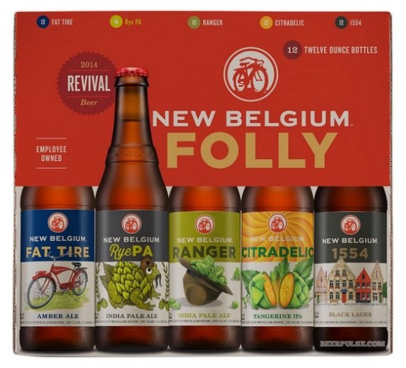 New Belgium q1 Folly pack BeerPulse