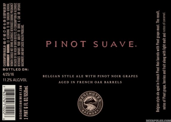 Deschutes Pinot Suave label BeerPulse