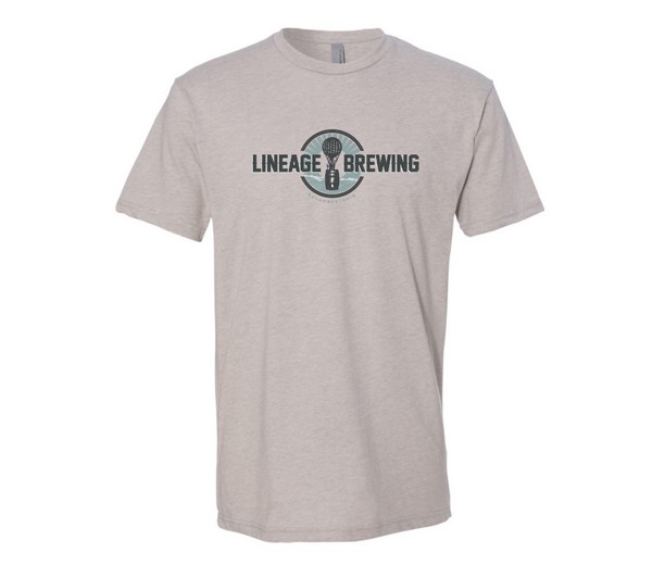 Beer TShirt of the Month Club featuring Lineage Brewing for March