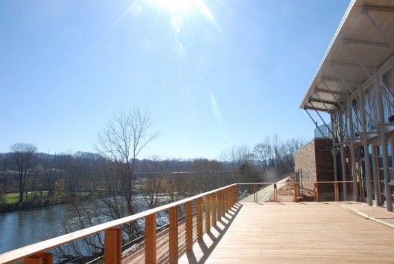 New Belgium Asheville deck