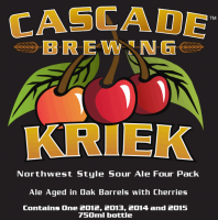 Cascade Kriek label BeerPulse