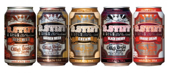Oskar Blues B. Stiff cans BeerPulse