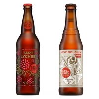 New Belgium Tart Lychee and Flowering Citrus Ale bottles BeerPulse