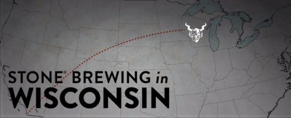 Stone Brewing Wisconsin banner