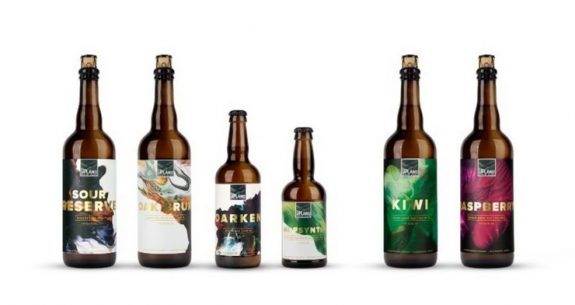 Upland Brewing Sour bottle lineup