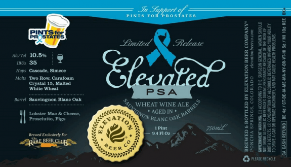 Elevation Elevated PSA Label