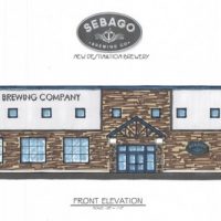 Sebago Brewing new brewery rendering