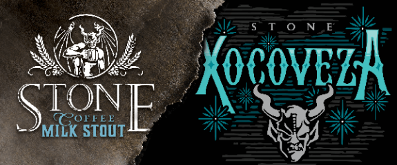 Stone Coffee Milk Stout and Xocoveza banner